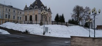 Volgan rannalla.